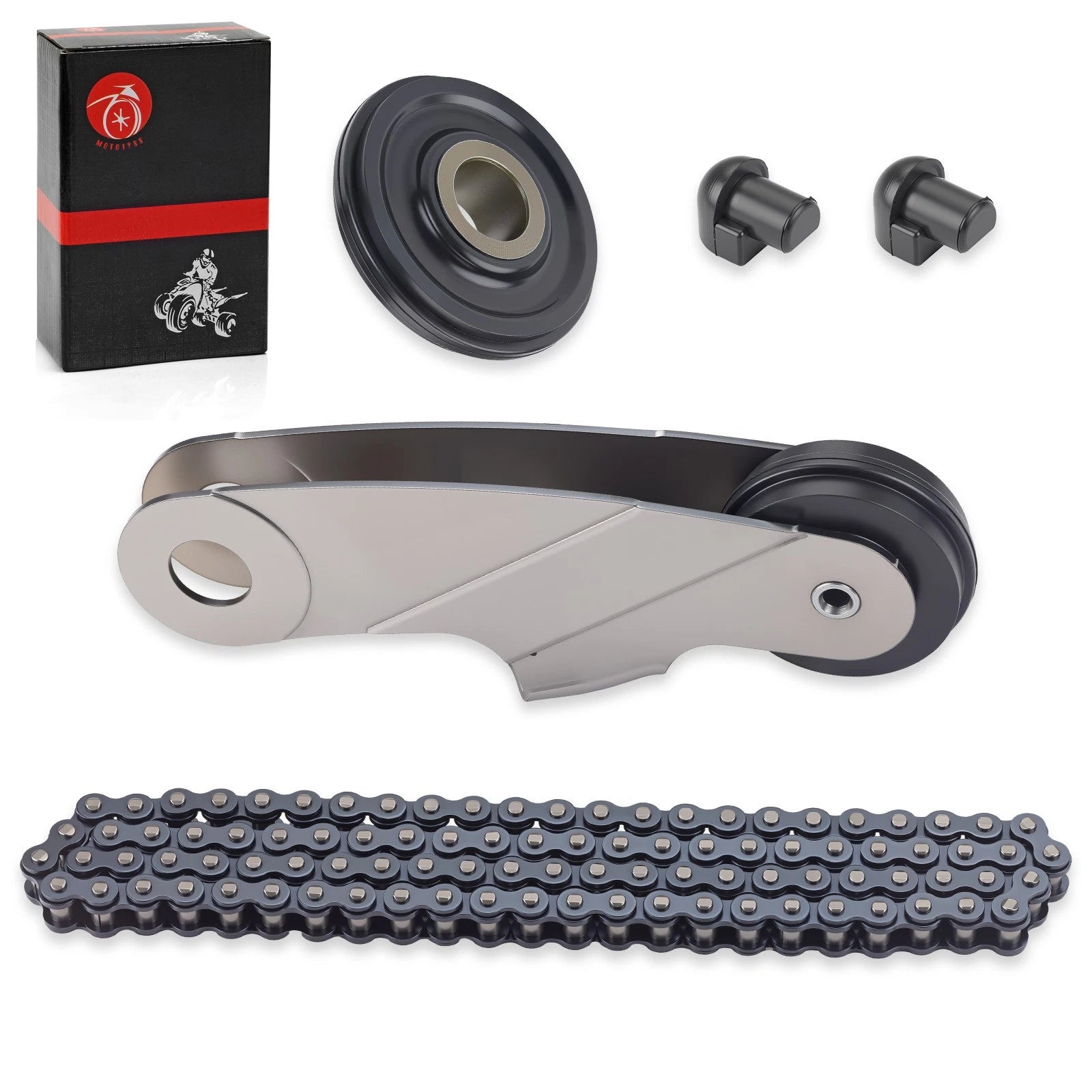 Cam Chain & Tensioner & Guide Roller for Honda CB750A CB750F CB750K (1969–1978)