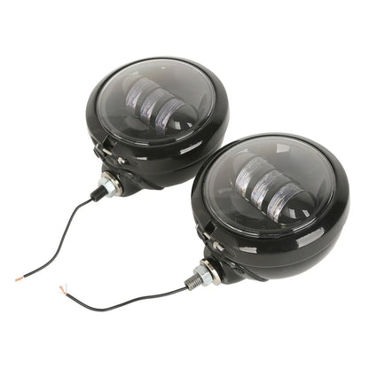 4.5" LED Auxiliary Spot Fog Lights for Harley