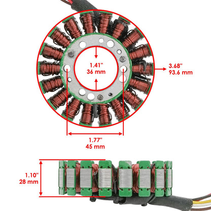 Stator and Gasket Replacement for Suzuki LT-Z400 Quadrunner (2003–2008)