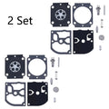 Set of 2 Carburetor Repair Kits for STIHL BG66 BG86 Zama RB-155 RB-164