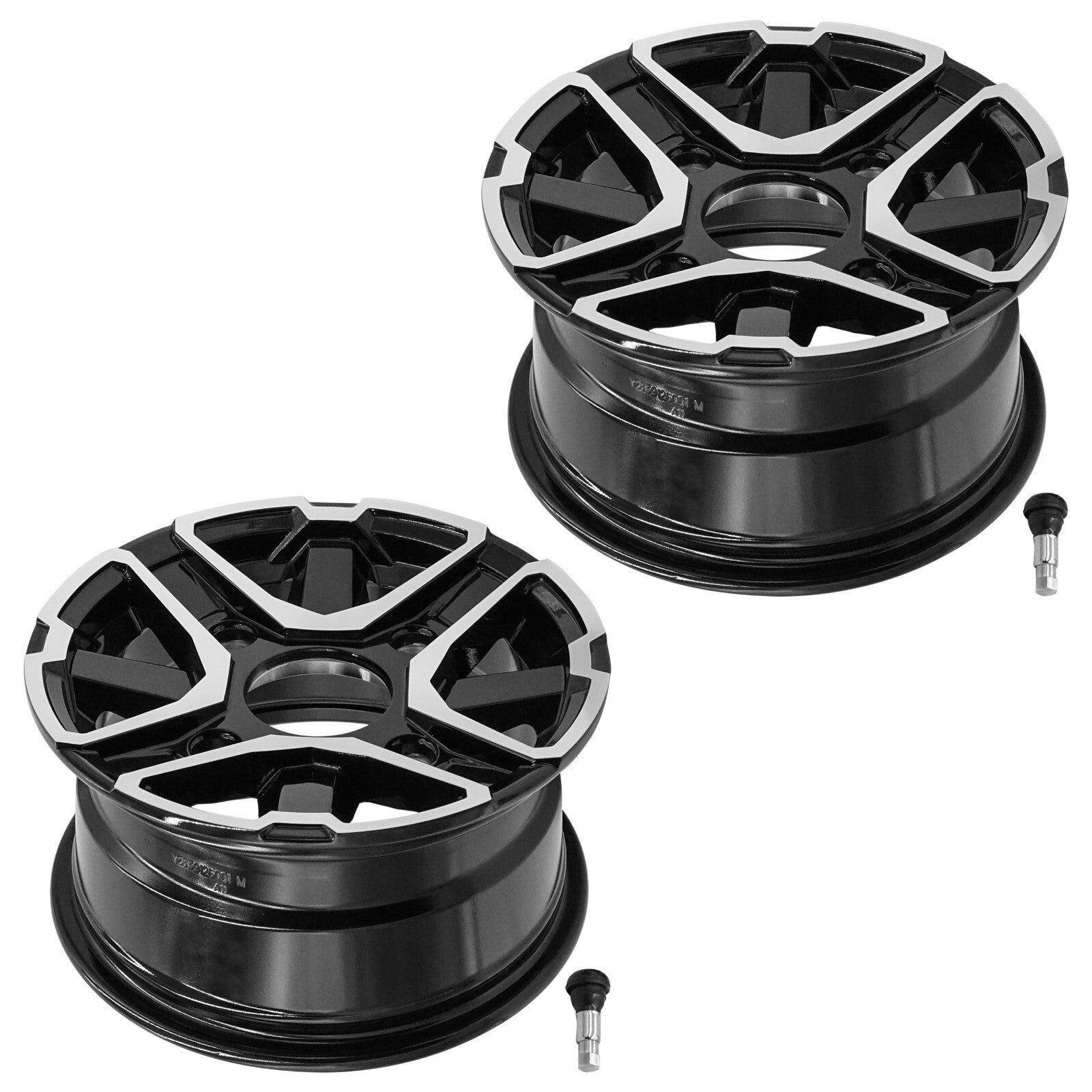 Caltric Front Wheel Rim Replacement for Polaris Ranger 570 Full Size (2015–2016)