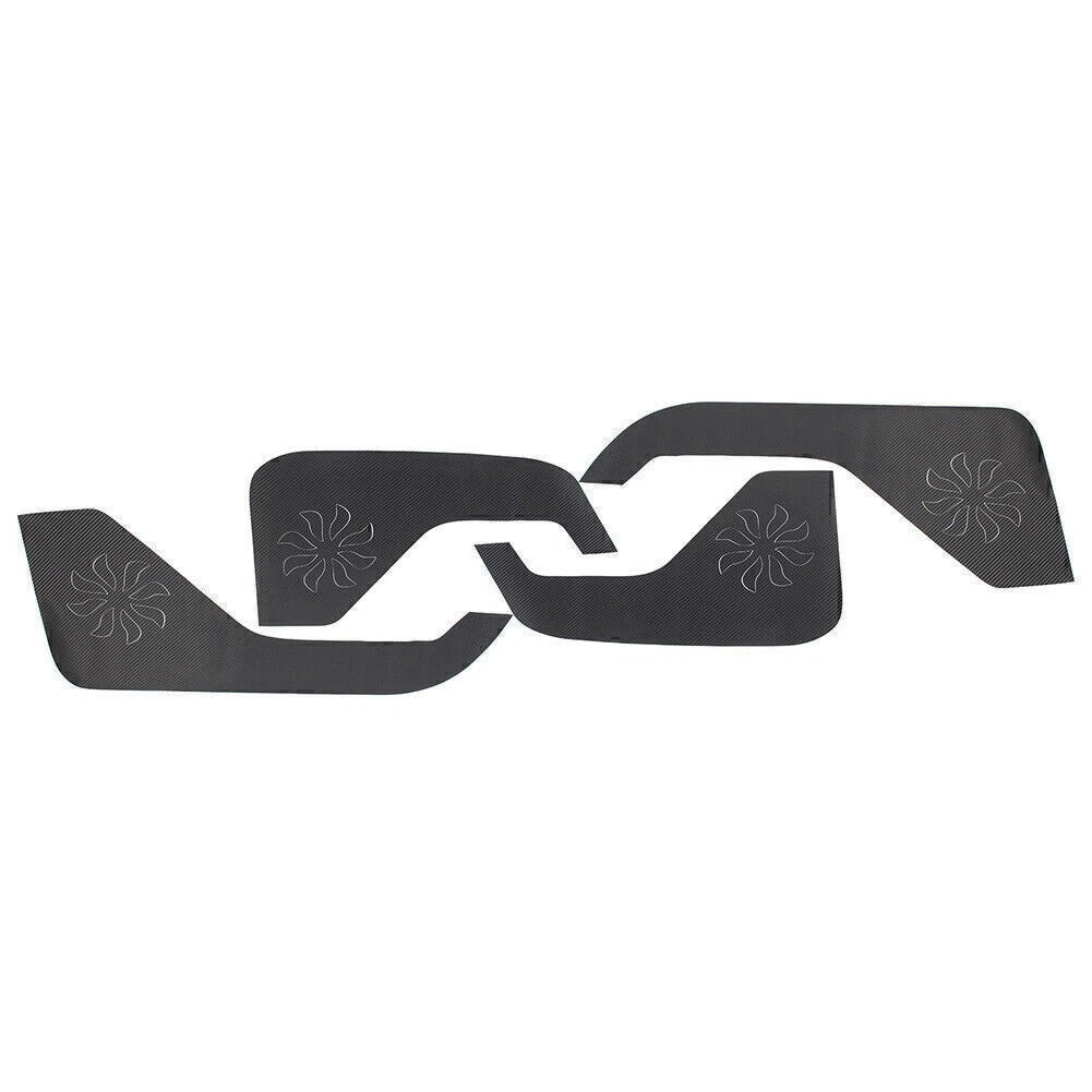 4X Door Anti Kick Pad Cover Trim Sticker for Ford Explorer (2020–2022)