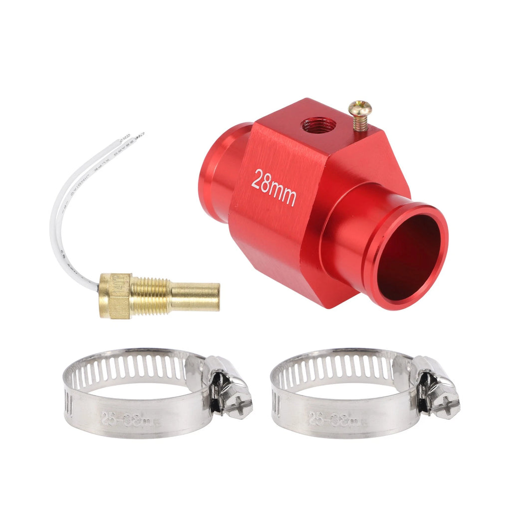 Water Temp Sensor Kit 1.10" Red 180°F On - 165°F Off for Auto Radiator