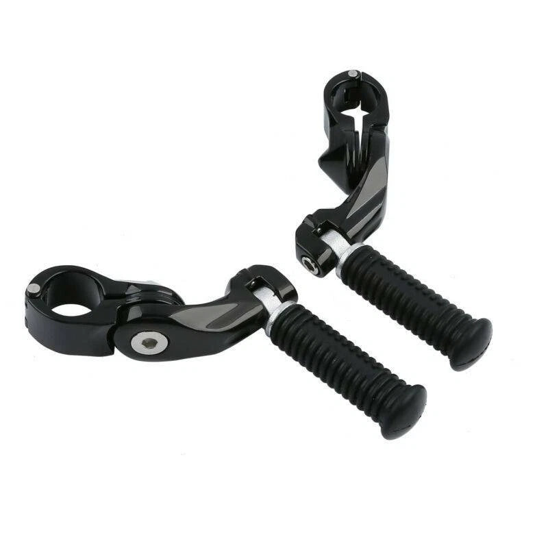 Footrest Footpeg for Harley Road King/Glide (1 1/4'' Short Angled Mount)