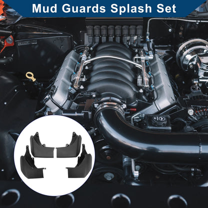 Set of 4 Mud Flaps Splash Guards for Land Rover Discovery 4 (2009–2016)