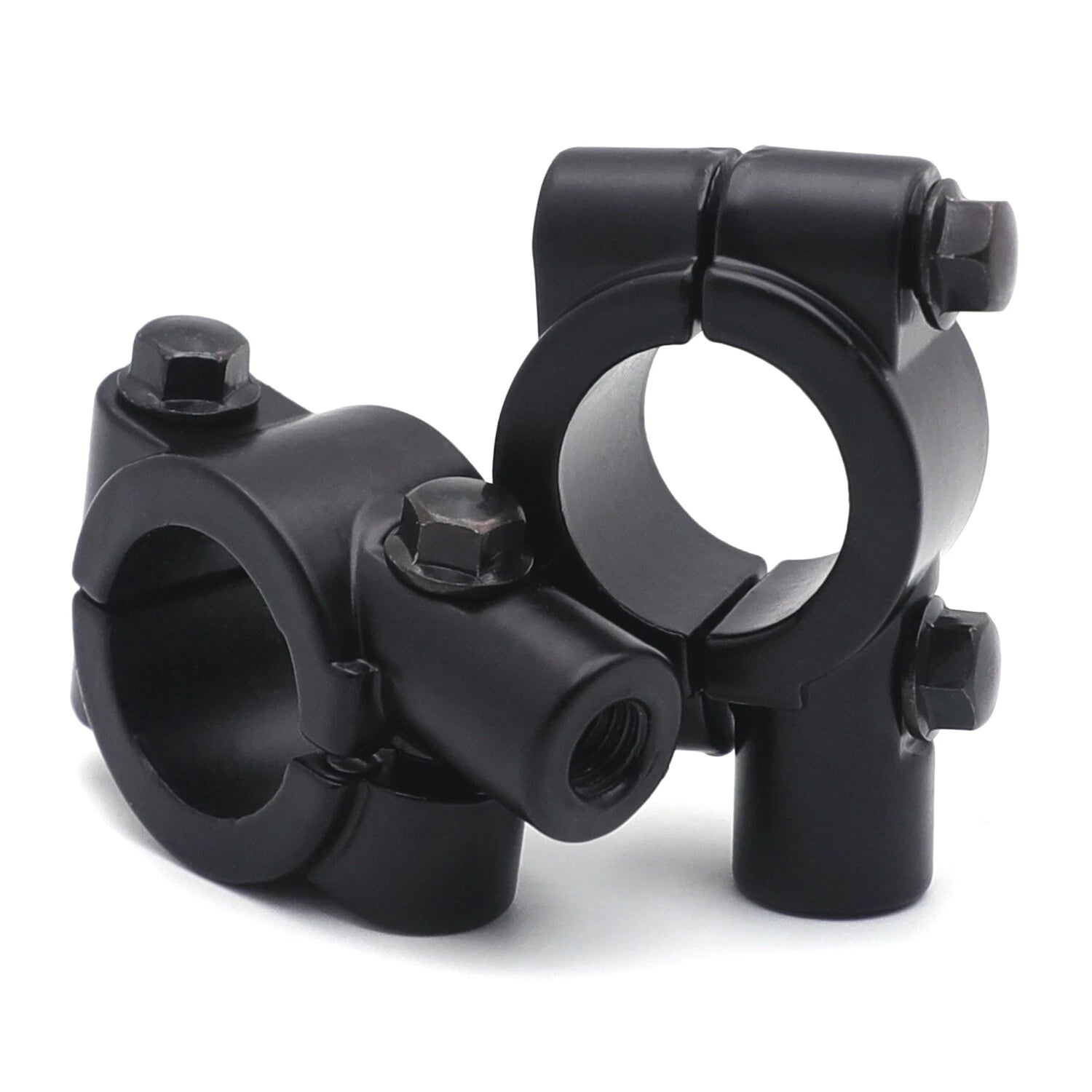 8MM Handlebar Mirror Thread Mount Holder Clamp for Motorcycle (Universal)