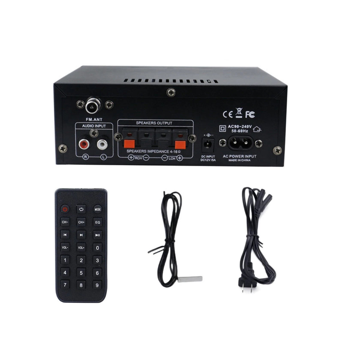 Wireless BT5.0 Audio Amplifier for Universal Application (USB, SD Card)