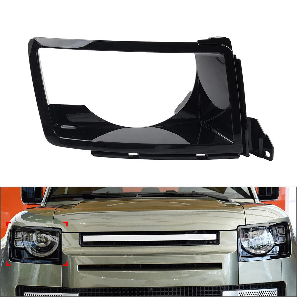 Right Front Headlight Bezel Cover for Land Rover Defender (2020–2023)