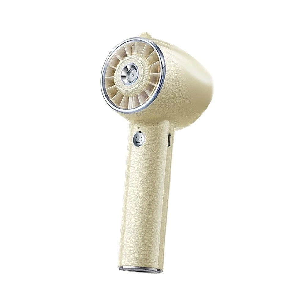 Compact Misting Fan with 6000mAh Battery for Desk Table or Bag Carry