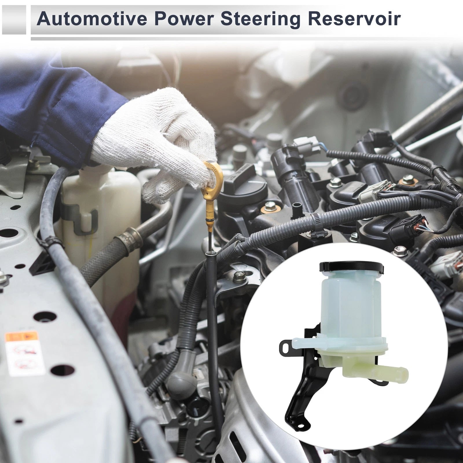 Power Steering Reservoir Replacement for Toyota Corolla (2003–2008)