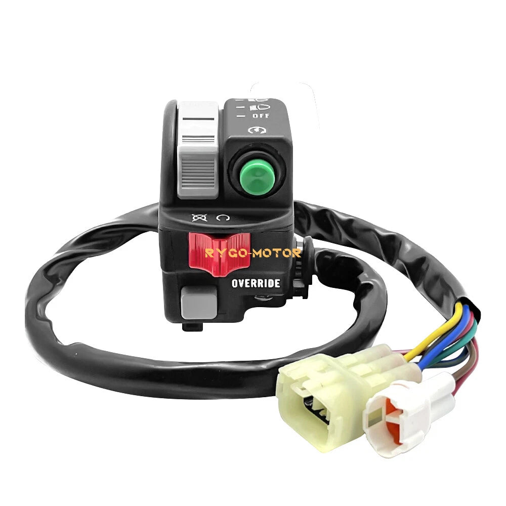 Handlebar Kill Switch & Ignition Key Switch for Yamaha Kodiak 450 700 (2016–2023)
