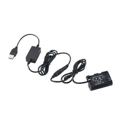 DC Coupler DR-E6 for Canon 90D 7D2 5D4 with USB Power Cable (1Pcs)