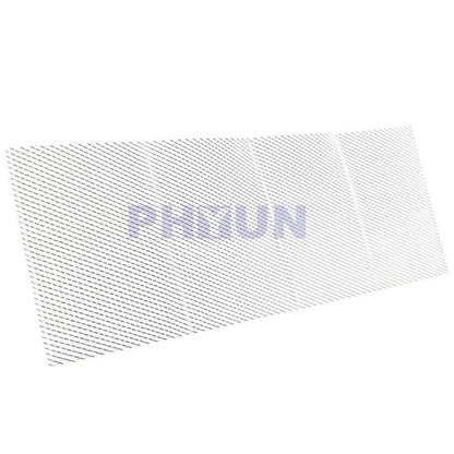 Universal Silver Rhombus Mesh Grille for Car (40"x13")