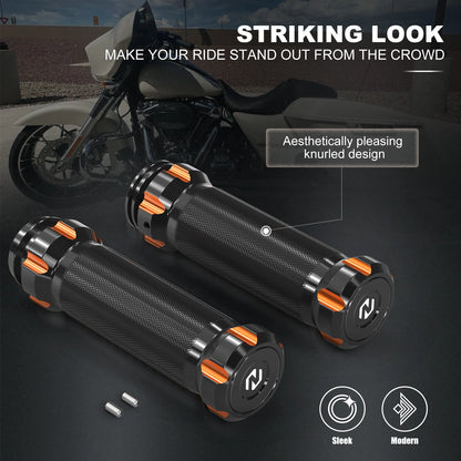 Handlebar Hand Grips for Harley Electra Glide FLHTK, FLHTP (2014–2023)