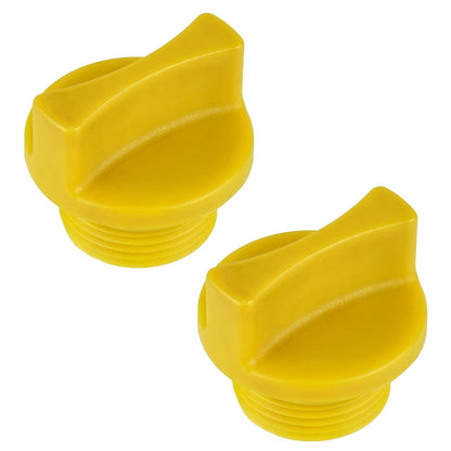 Oil Fill Cap Set with O-ring for John Deere M146884 M147324 (Qty 2)