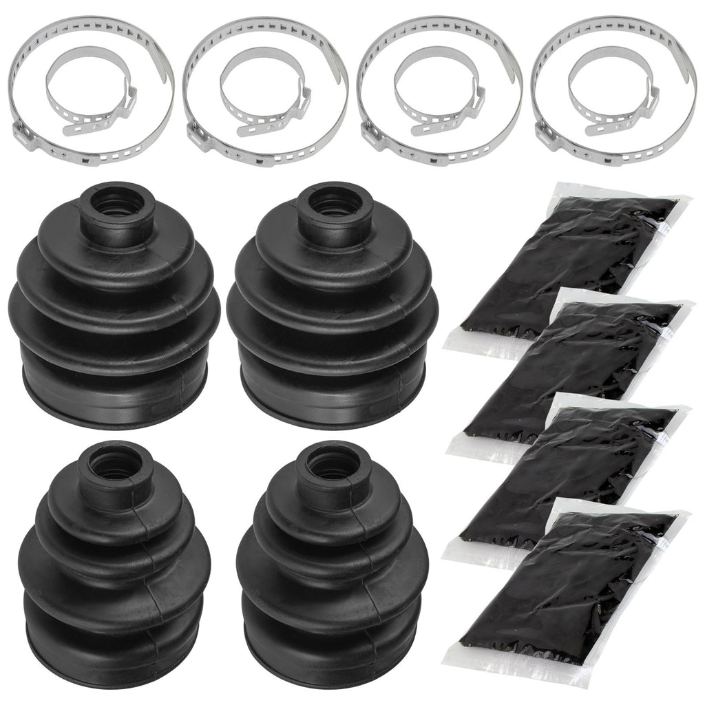Front Axle CV Boot Kit Outer Inner for Honda TRX650FGA Rincon (2004–2005)