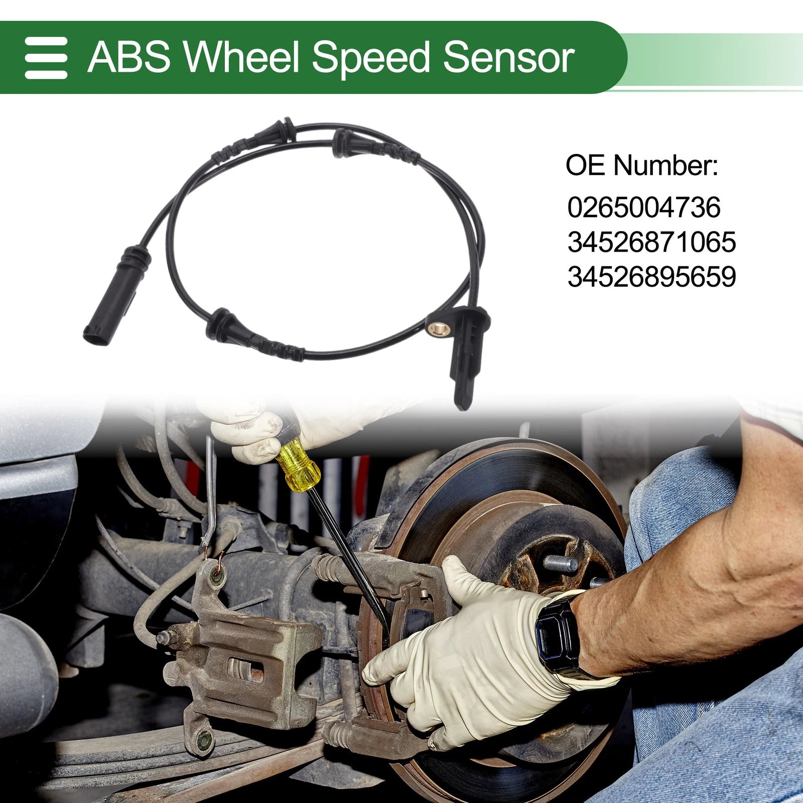 ABS Wheel Speed Sensor Replacement for BMW X4 (2019–2022) Front Left