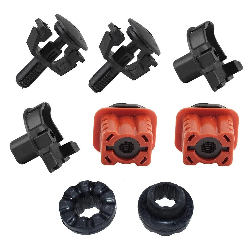 Radiator Mounting Bracket & Bushing Kit for Mercedes Benz E350 C350 E500 C63 (2006–2015)