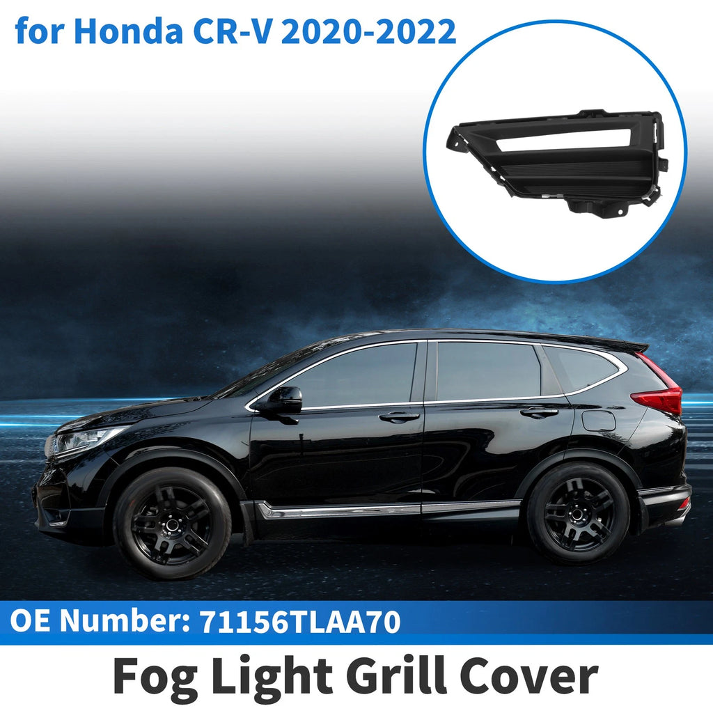 Front Left Fog Light Grill Replacement for Honda CR-V (2020–2022)