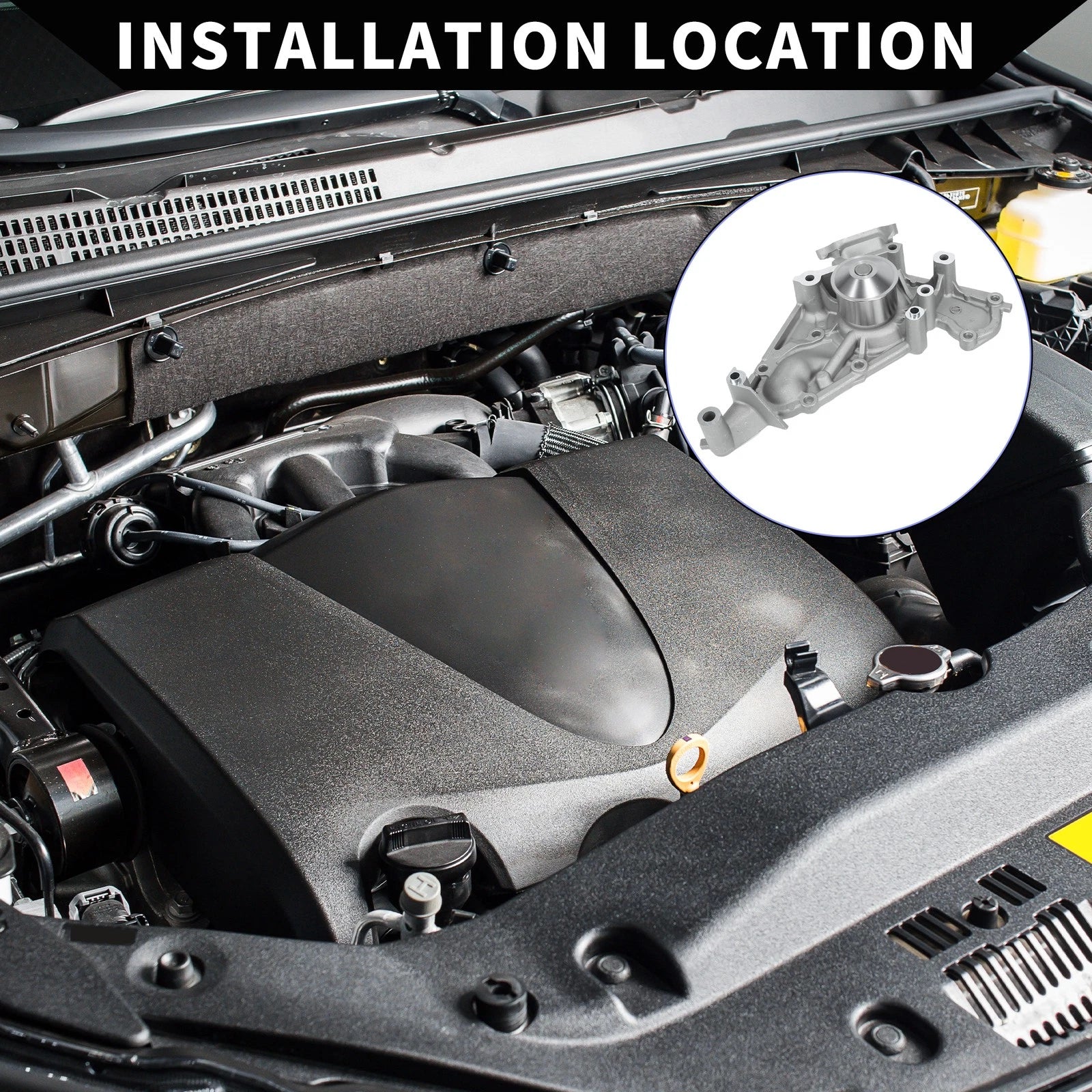 Water Pump Replacement for Lexus GS400 (1998–2000) with Gasket