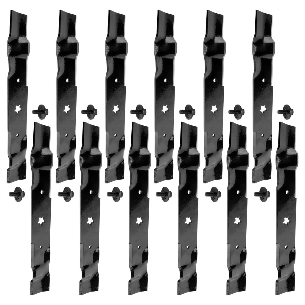 Deck Mulching Blades and Bolts for Husqvarna GTH26K54 (2015–2024)