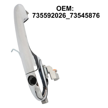 Chrome Replacement Door Handle for Fiat 500 Abarth