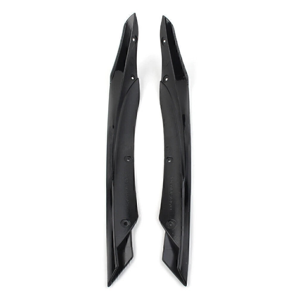 Front Lip Spoiler Fin Splitter for Mercedes Benz A-Class W176 (2016–2018)