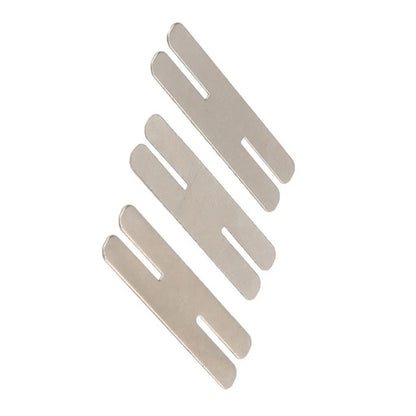 100pcs H Type Nickel Plated Steel Strap Strip Sheets for Battery Pack