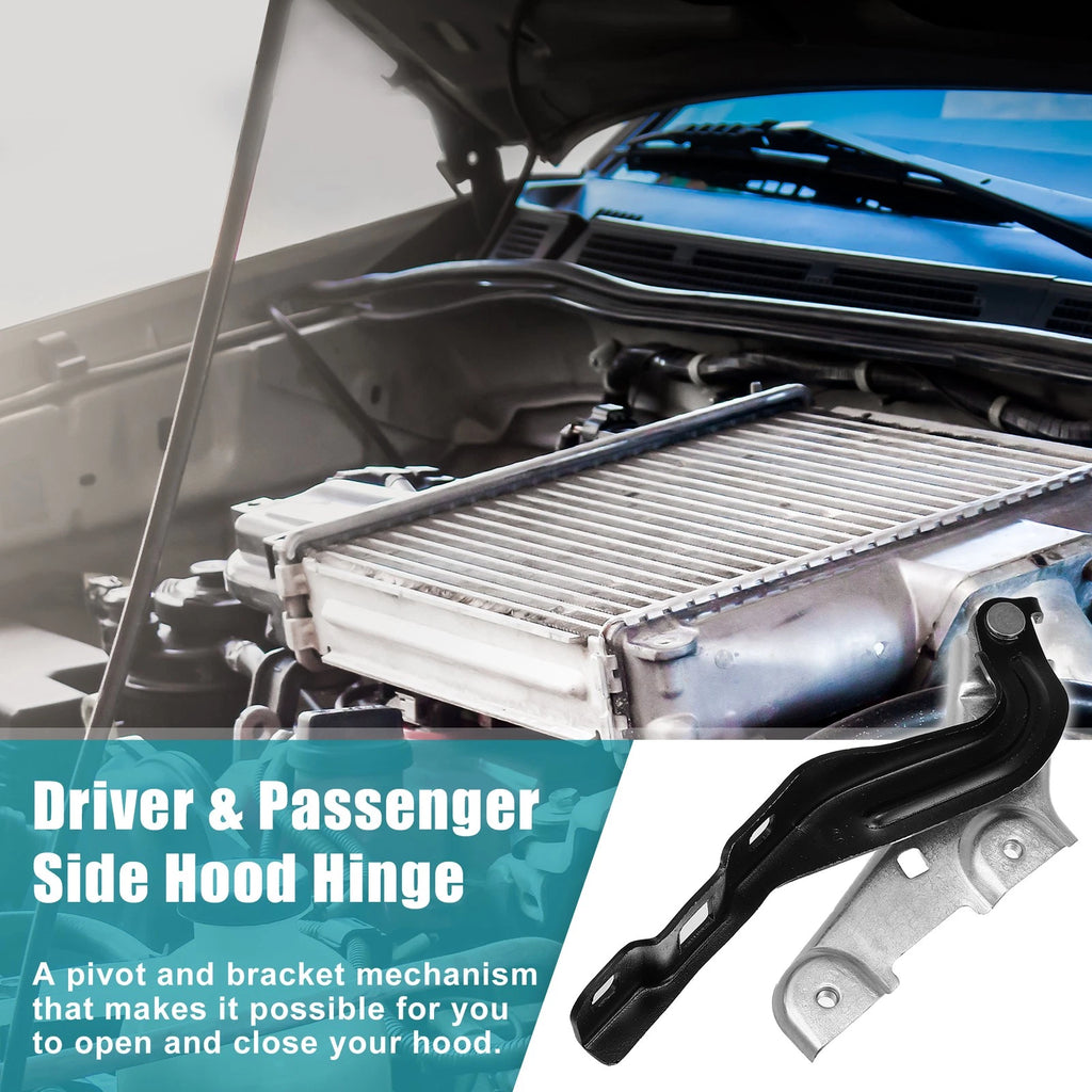 Hood Hinge Kit Right Left Replacement for Chevrolet 23134811 (2007–2013)