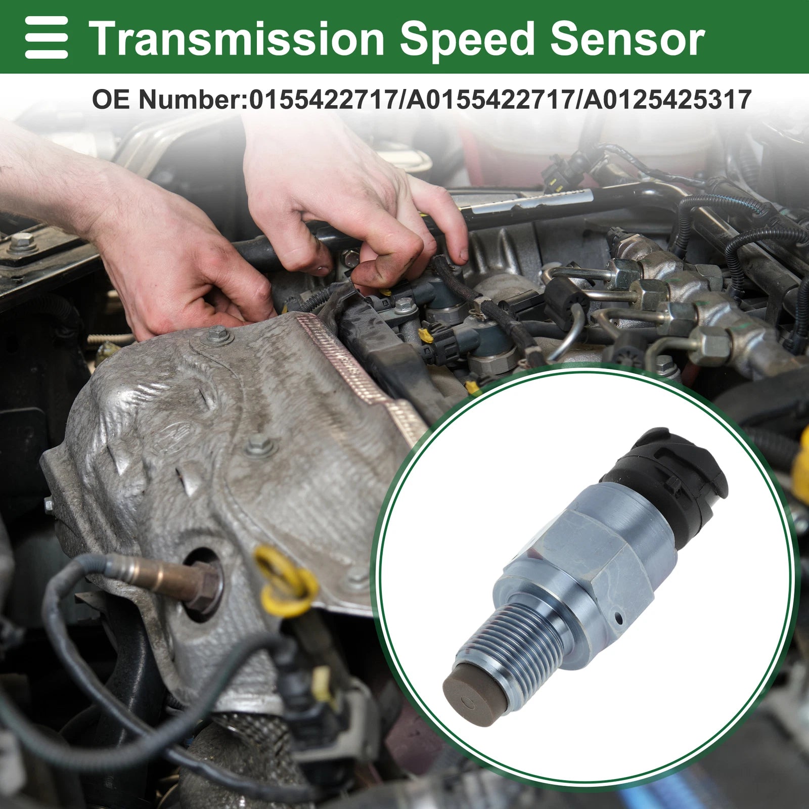 Transmission Speed Sensor VSS for Mercedes-Benz Setra (2000–2006)