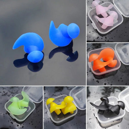 Ear Plugs for Swimming Waterproof Diving Adult Protector Silicone+PC