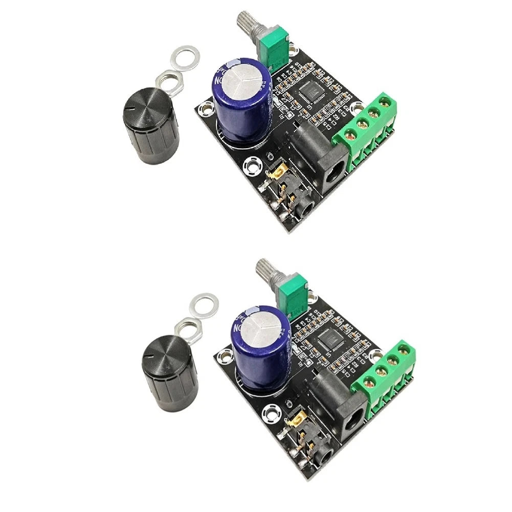 2X PAM8610 Audio Amplification Board 2x15W Output 48mm x 45mm PCB Size
