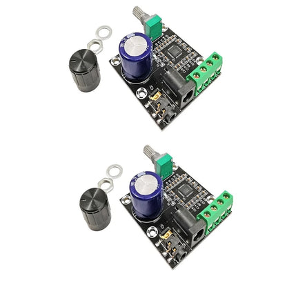 2X PAM8610 Audio Amplification Board 2x15W Output 48mm x 45mm PCB Size