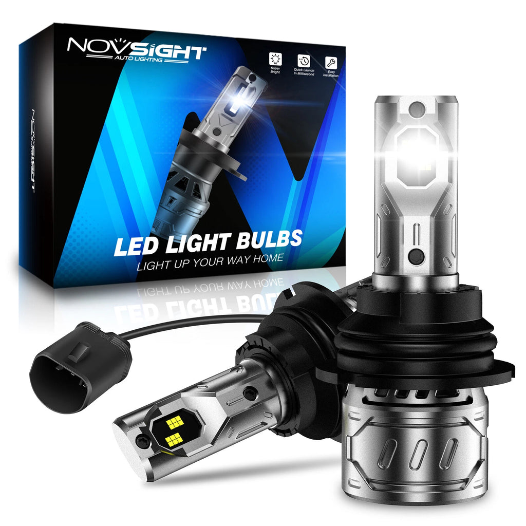 2X 9004 LED Headlight Bulbs for