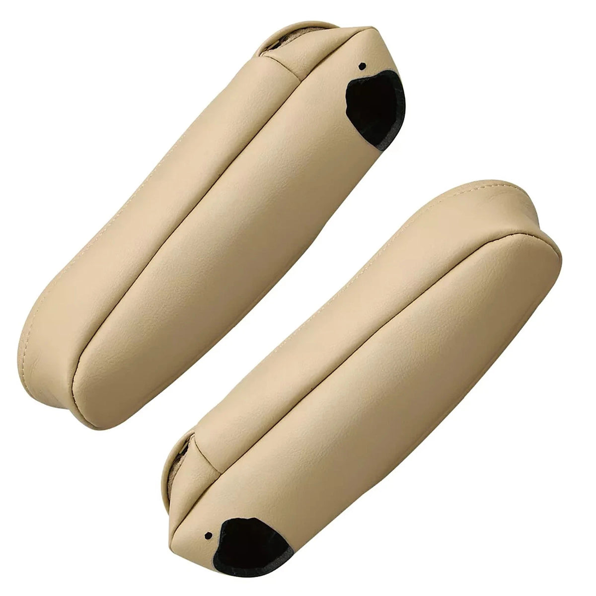 2X Leather Seat Armrest Cover for Lexus RX - Beige