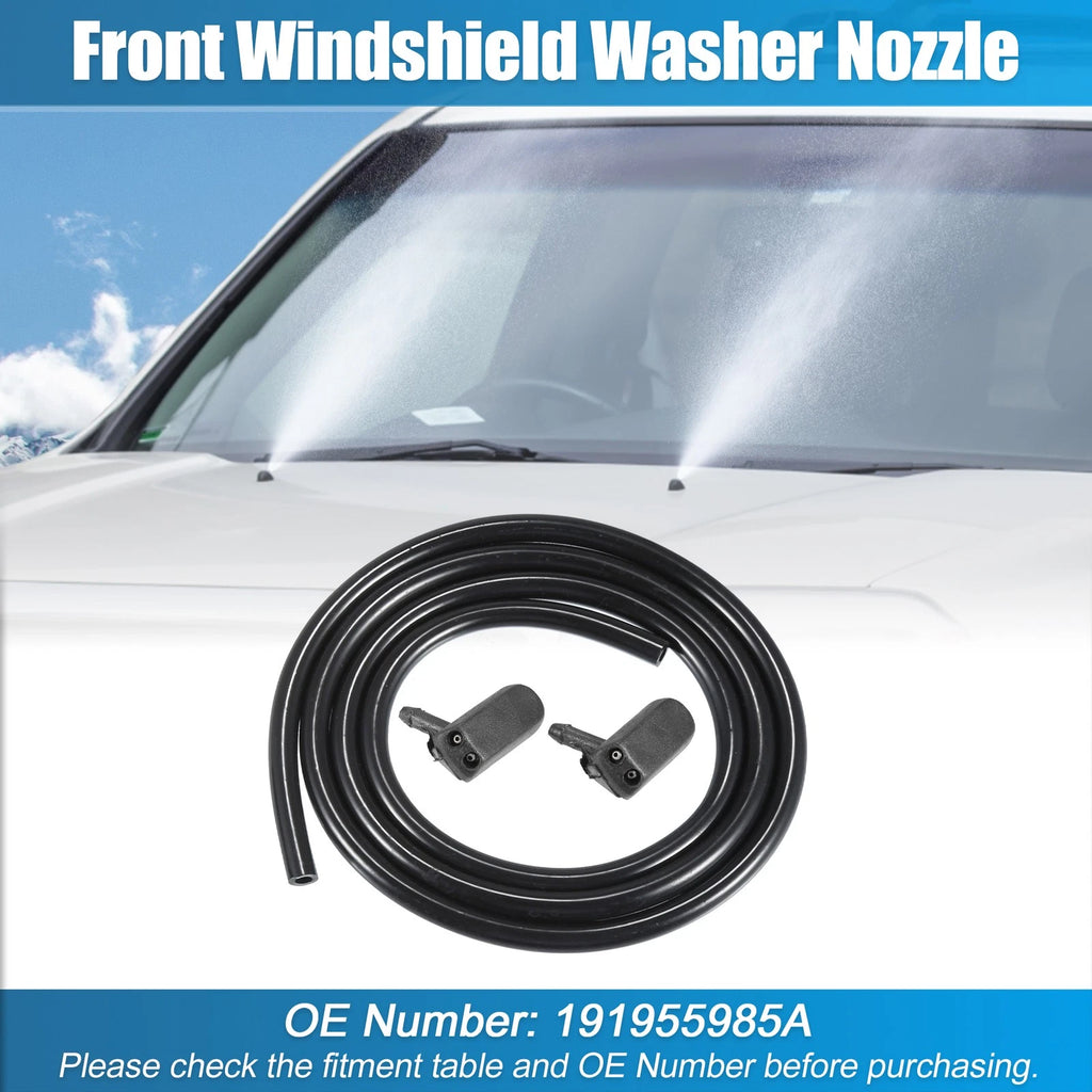 Windshield Washer Nozzle Wiper Spray Kit for Volkswagen (2005–2015)