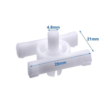 30× Rocker Panel Door Exterior Side Molding Clip For BMW E10 E21 E30 51131829904