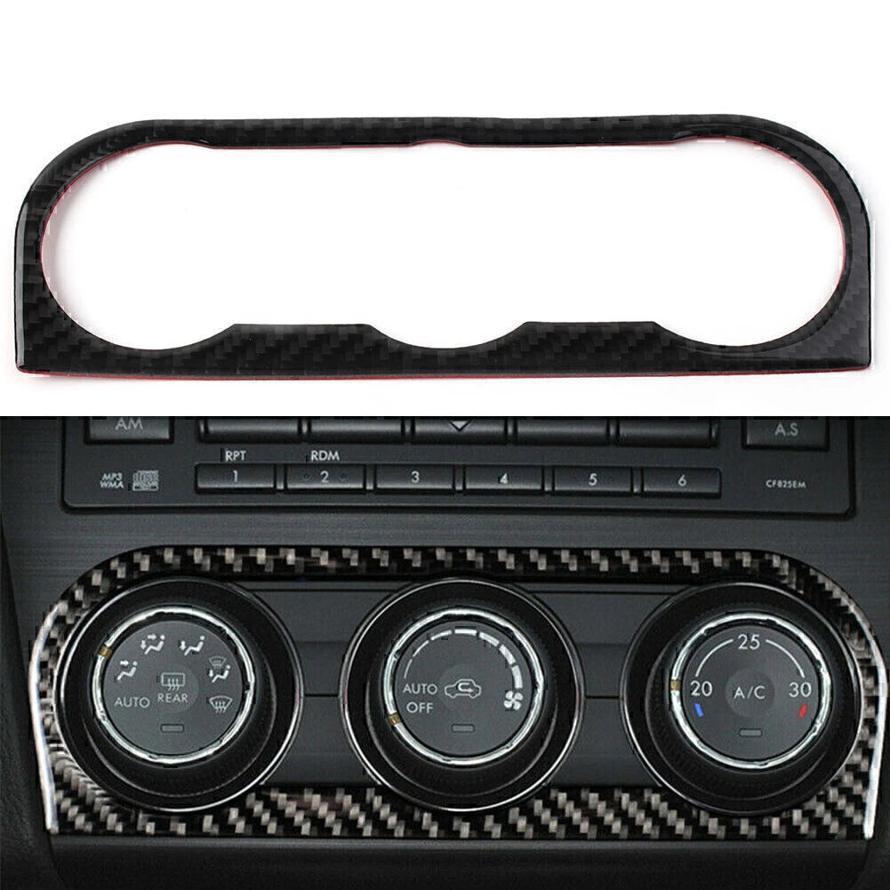 Carbon Fiber AC Switch Panel Trim for Subaru Forester (2013–2018)