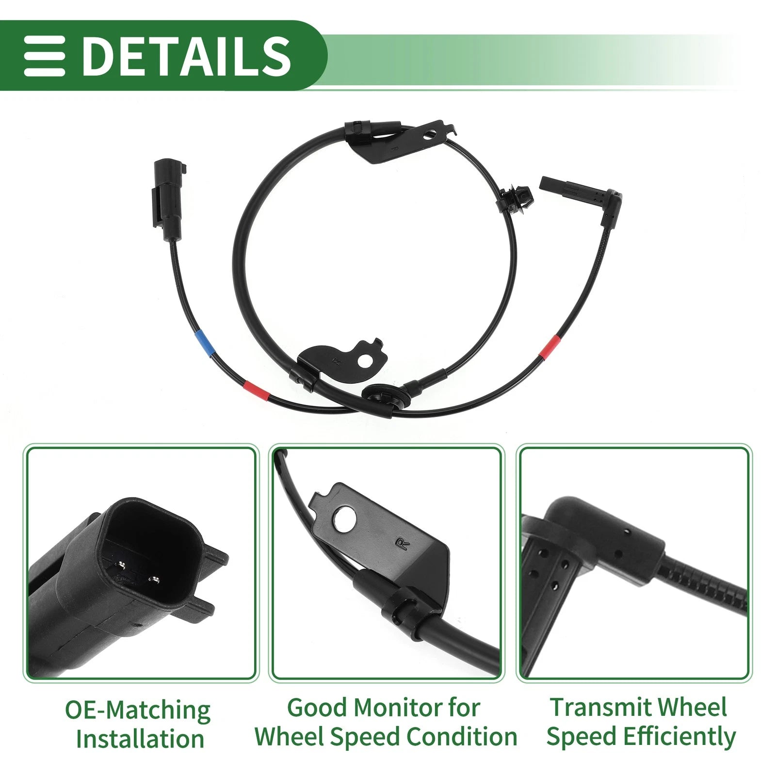 ABS Wheel Speed Sensor No. 4670B310 for Mitsubishi Eclipse Cross (2018–2023)