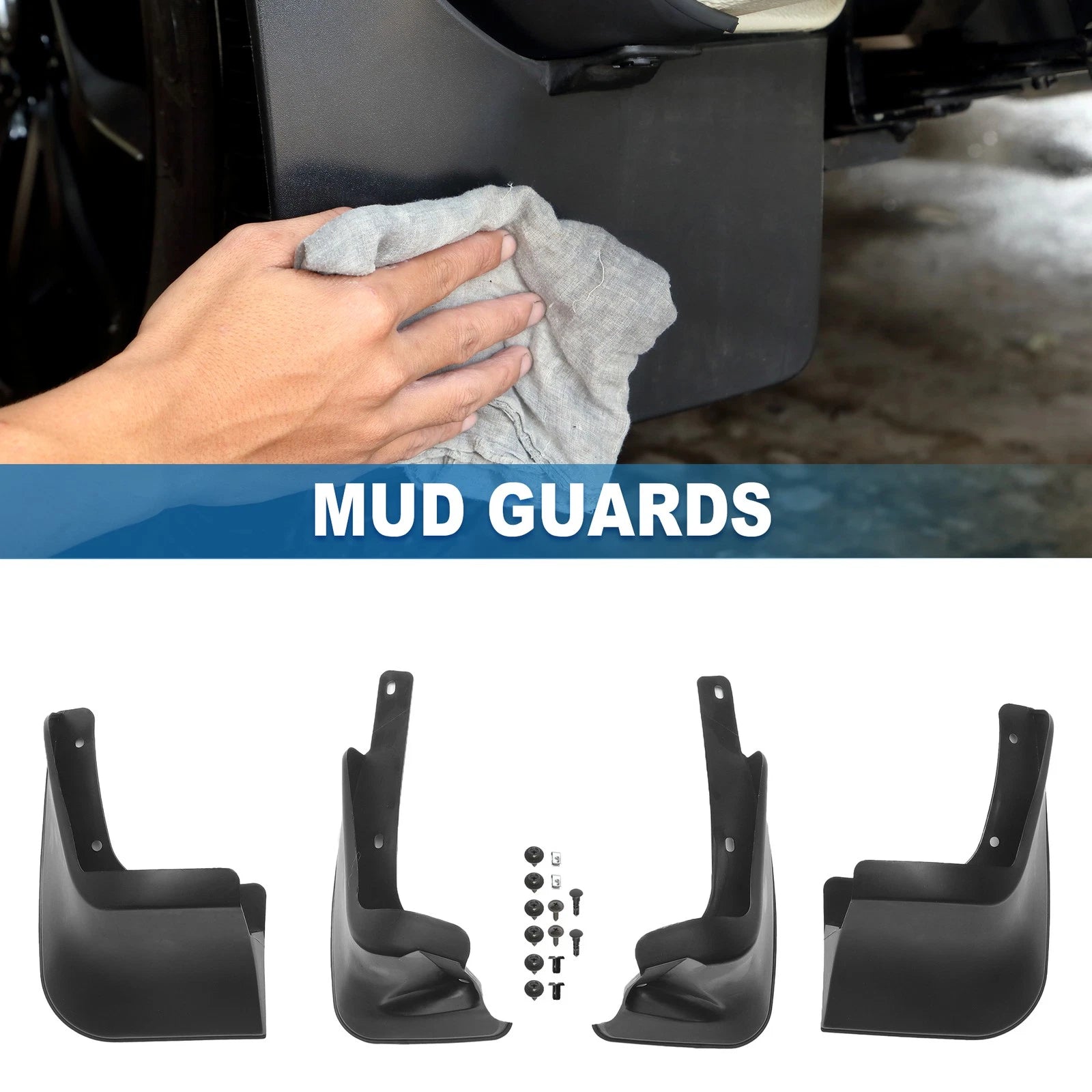 Mud Flap Splash Guard Mud Guard for Toyota Corolla (2014–2017)