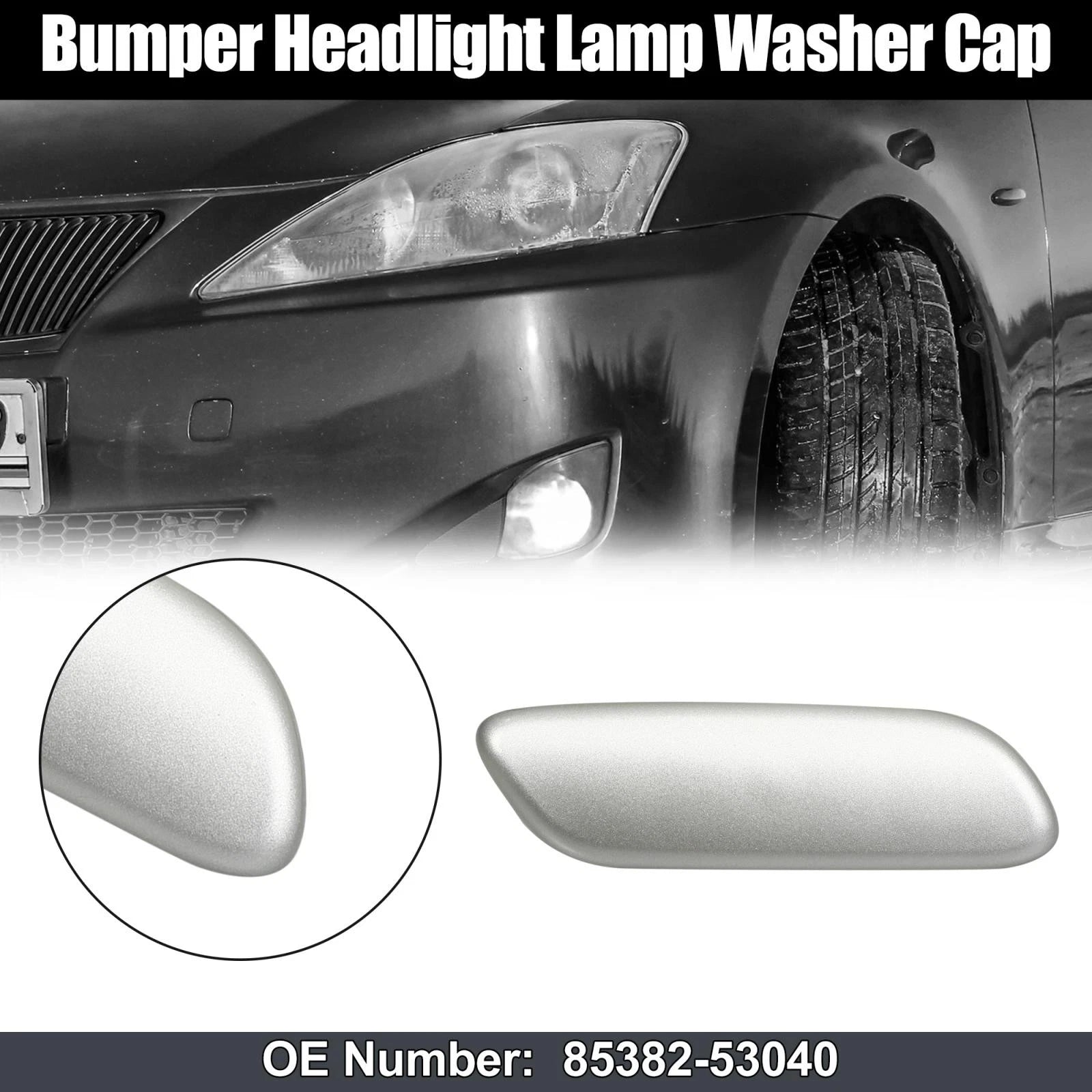 Right Headlight Nozzle Cover for Lexus IS250 IS300 (2006–2008)