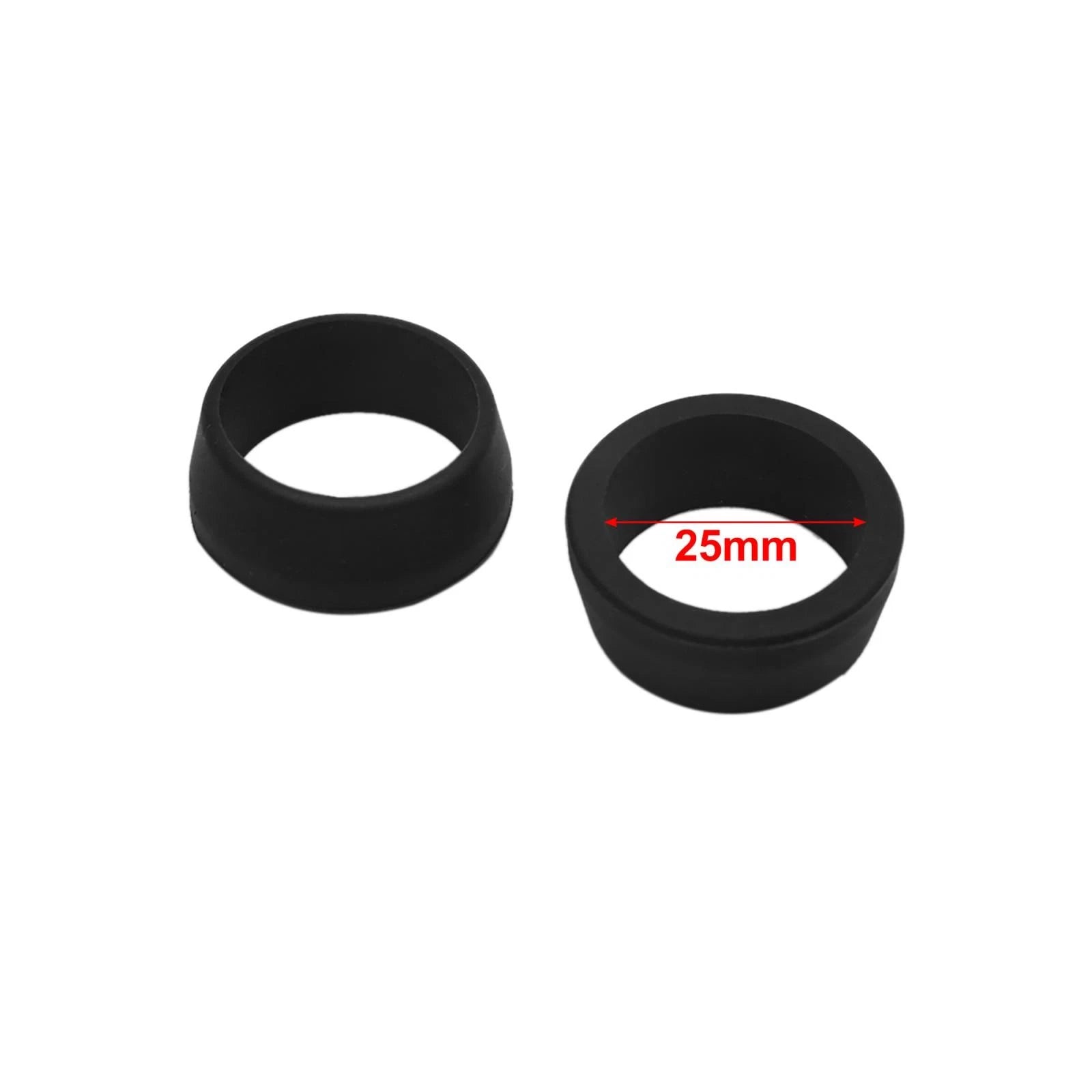 Waterproof Silicone Ring Dust Cover for Bike Seat Post 25-30mm (5 Pack)
