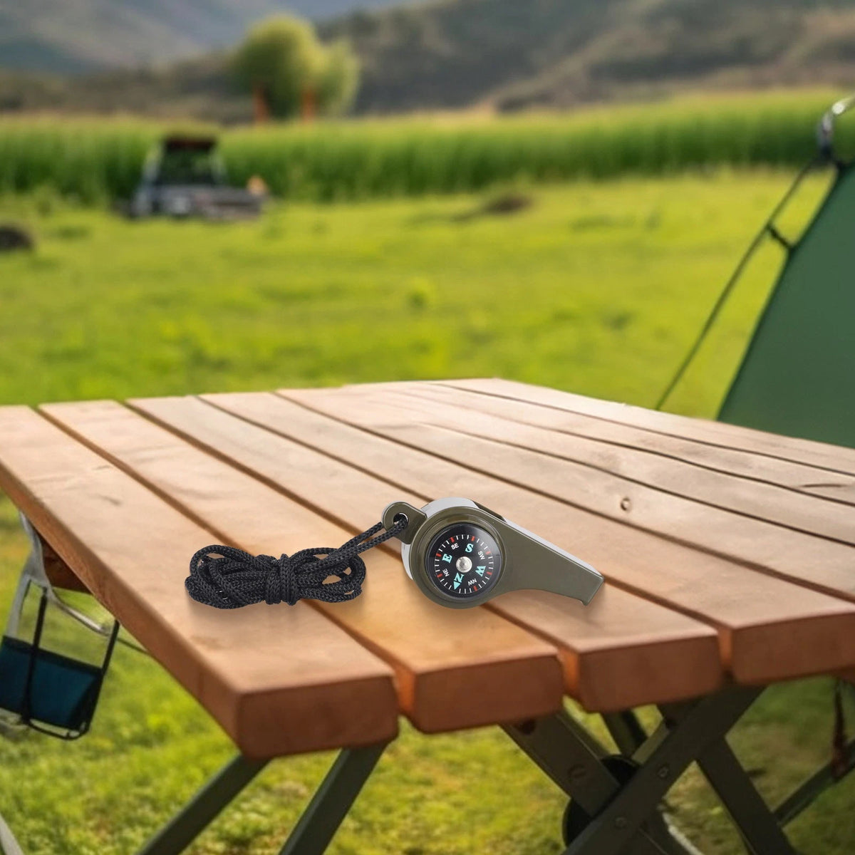 Multifunctional Survival Whistle for Outdoor Training