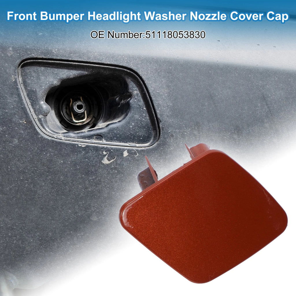 Front Right Headlight Washer Nozzle Cover Cap for BMW 1 Series (2007–2013)