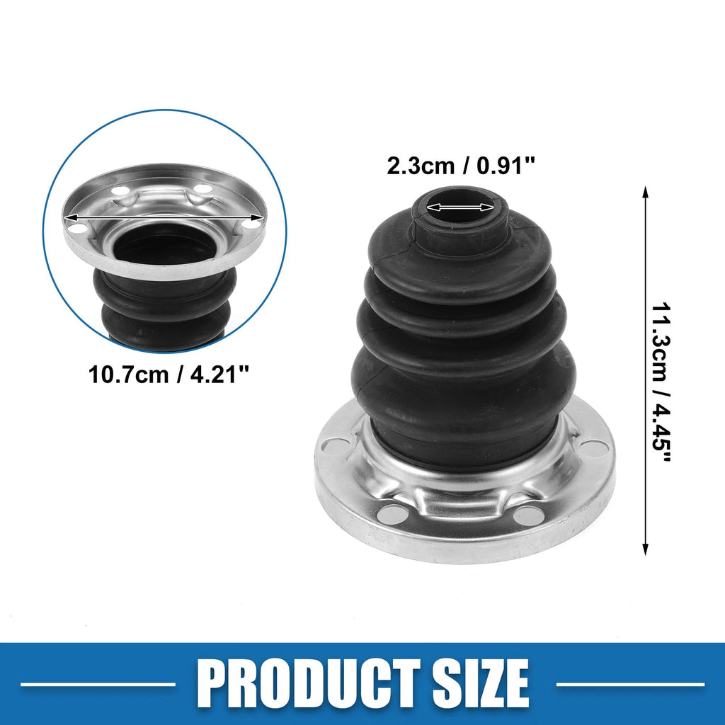Inner CV Joint Boot Kit w/ Clamps for Audi A3 (2006–2013), A4 (2000)