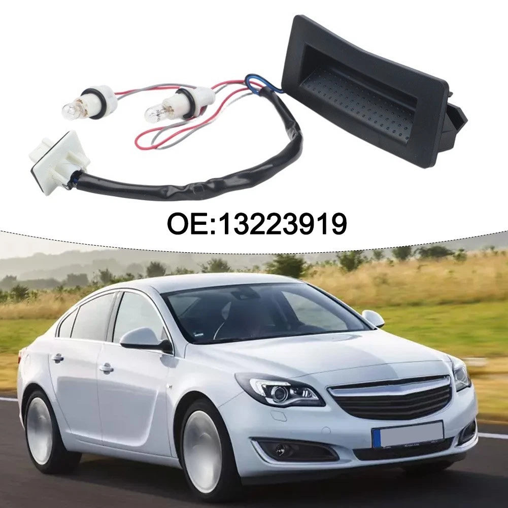 Black Plastic Tailgate Switch with Light for Astra H, Zafira (2004–2014)