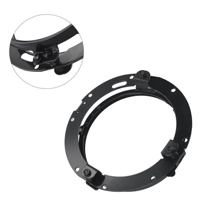 7 Inch Round LED Headlight Mounting Bracket Ring for Touring Models