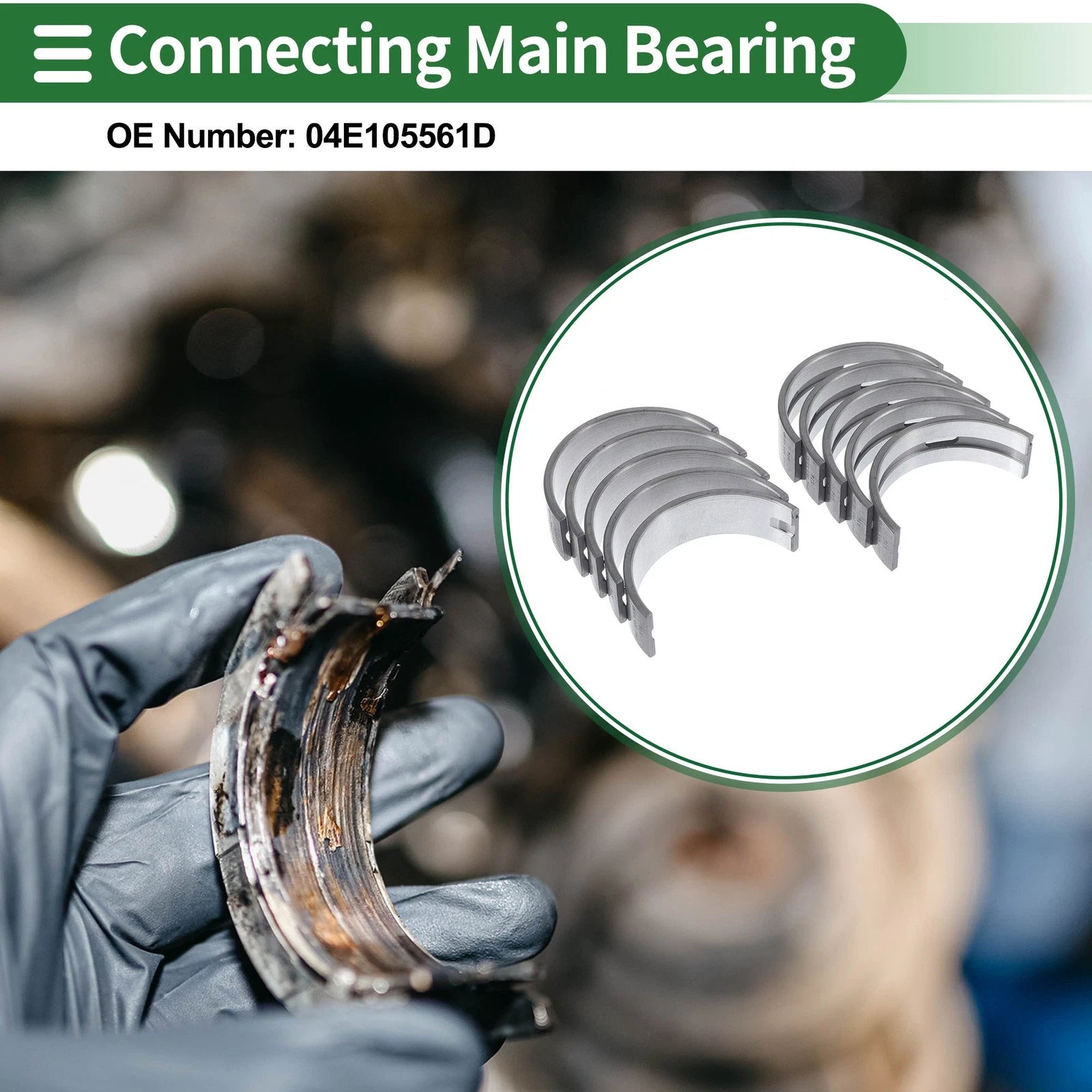 Main Bearing Set Replacement for Volkswagen Beetle (2012–2019)