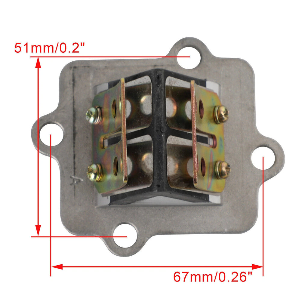 Reed Valve System for Polaris 50 90 ATV Predator Sportsman (2001–2006) 0450063 T9
