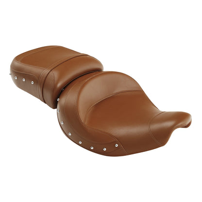 Desert Tan Driver Passenger Seat for Indian Chief Vintage Chieftain (2014–2023)